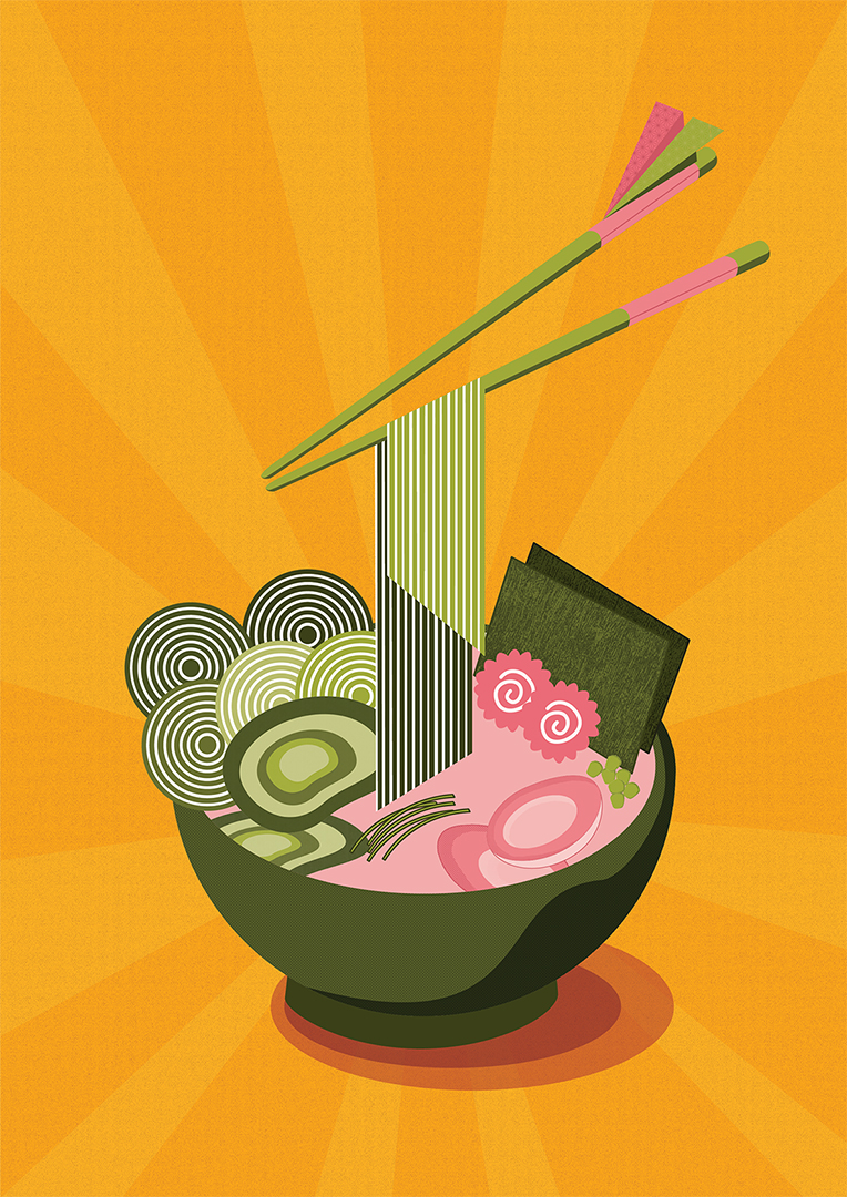 Ramen Aesthetic Art Board Prints for Sale  Redbubble